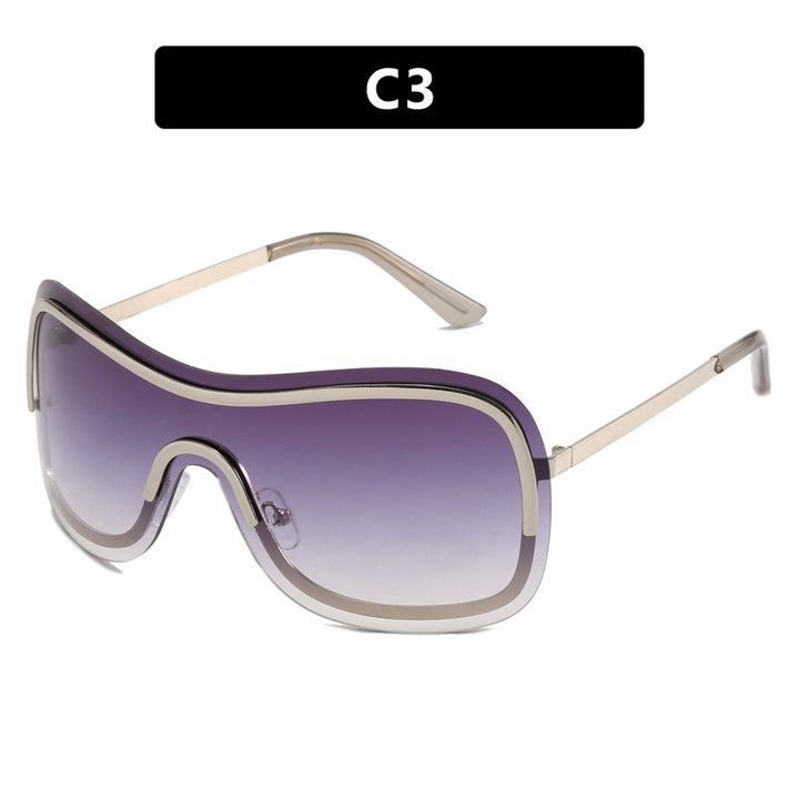 Women's sporty oversized sunglasses with elegant design Stornfield