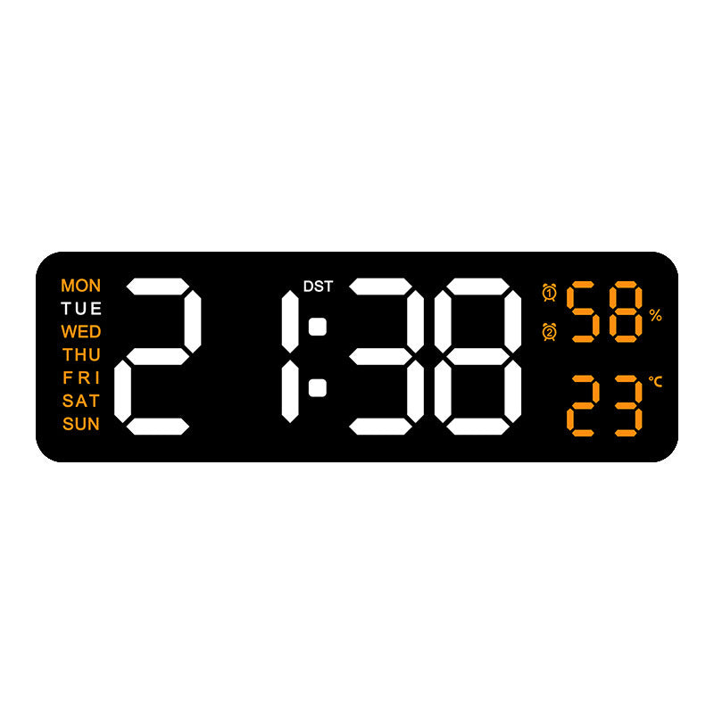 Digital Multifunctional Alarm Clock with Temperature and Hygrometer Display Stornfield