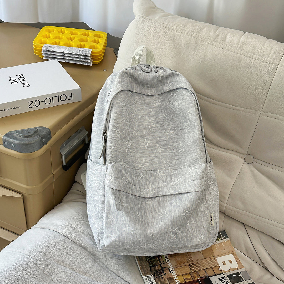 Star-Patterned Casual Backpack Stornfield 1791205253