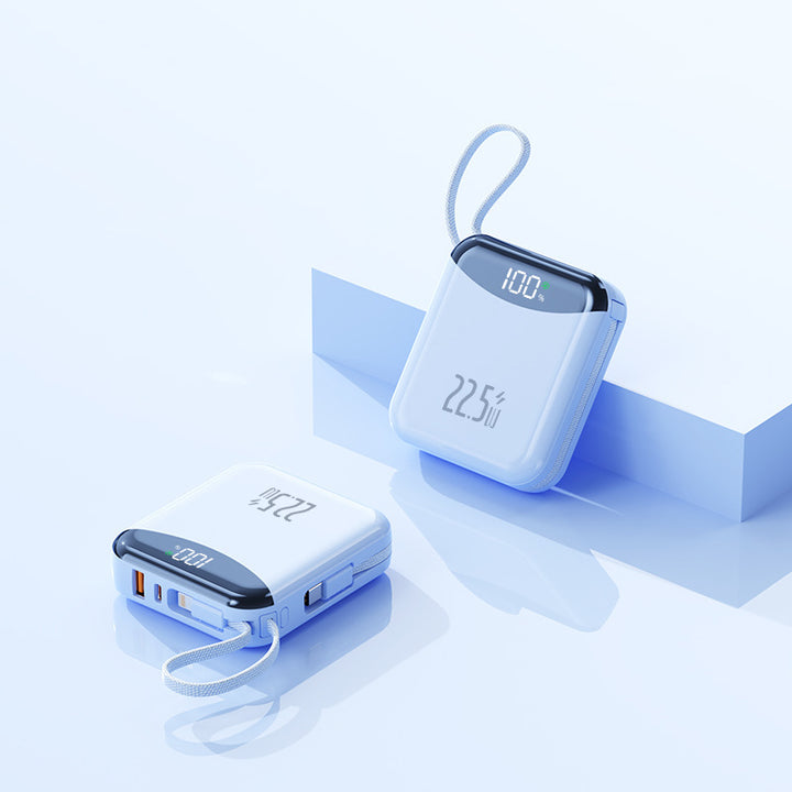 High-performance power bank with digital charging display and compact design Stornfield