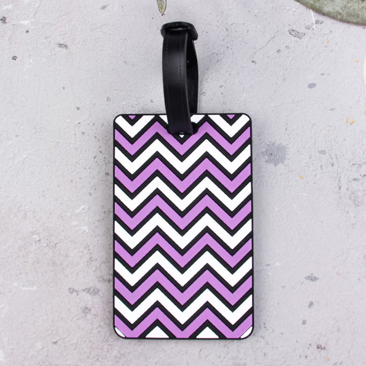 Stylish Chevron Pattern Luggage Tag Stornfield
