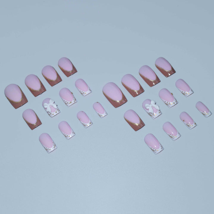 Elegant French Tip Nail Art Kit