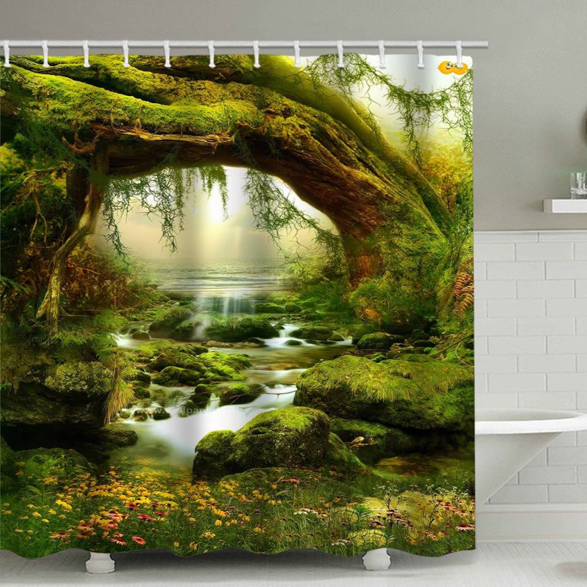 Floral Cherry Blossom Shower Curtain Stornfield