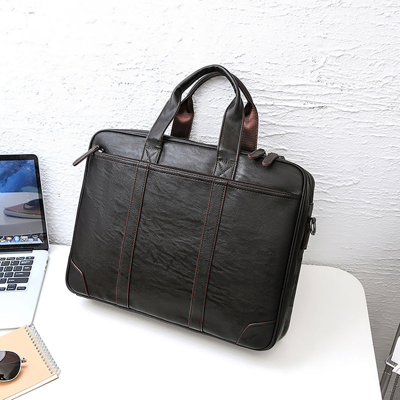 Professional Leather Briefcase Stornfield