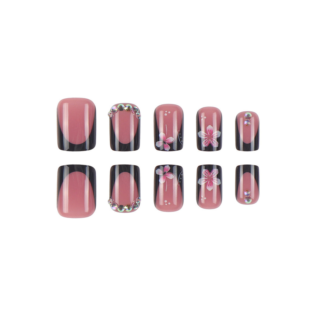 Decorative Press-On Nail Art Set Stornfield