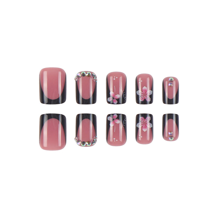 Decorative Press-On Nail Art Set Stornfield