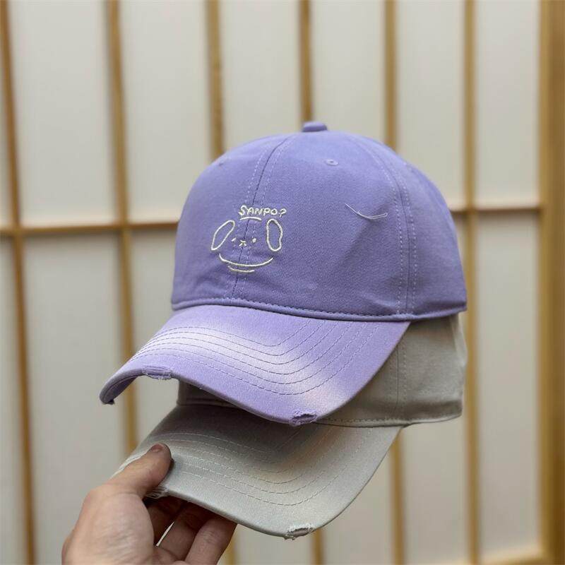 Women's Casual Character-Embroidered Baseball Cap Stornfield
