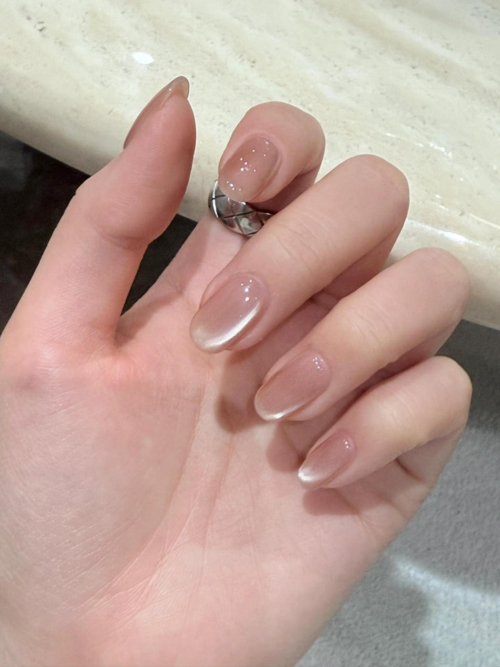 Elegant Nail Tips with Gentle Ombre Effect Stornfield