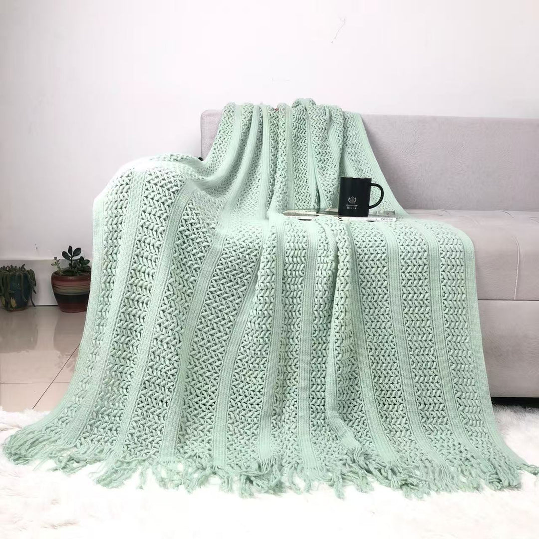 Home Decorative Knit Blanket