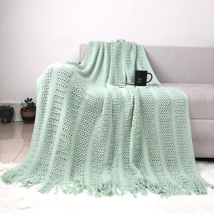 Home Decorative Knit Blanket