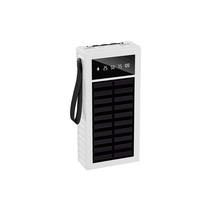 Portable Solar Power Bank with Multifunctional Charging Indicator Stornfield
