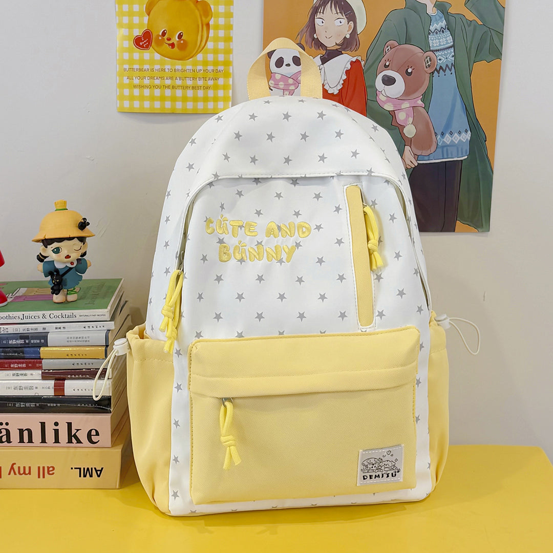 Cute Animal-Themed Canvas Backpack Stornfield
