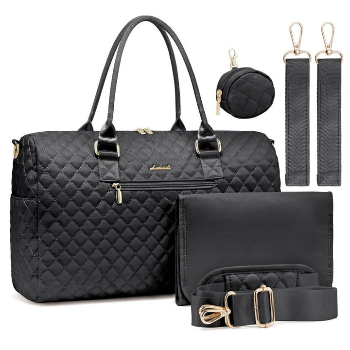 Quilted Multi-Functional Weekend Duffel Stornfield