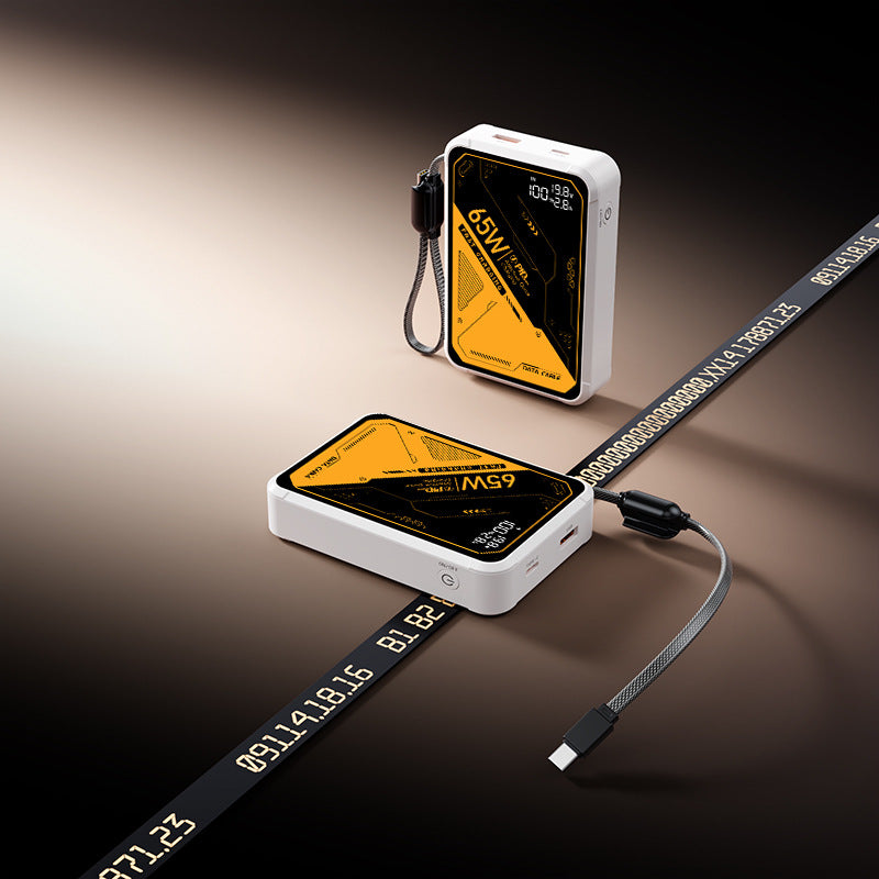 Portable high-performance charger with intelligent USB-C port and digital display Stornfield