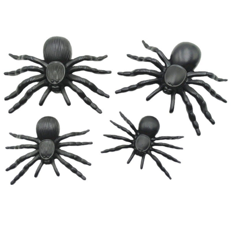 Realistic Halloween Spider Figurines Stornfield