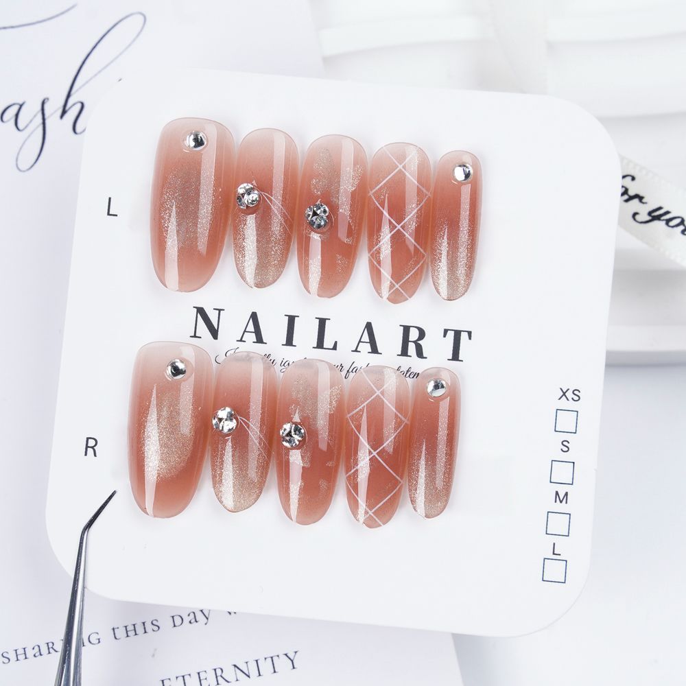 Artistic 3D Butterfly Press-On Nail Set Stornfield