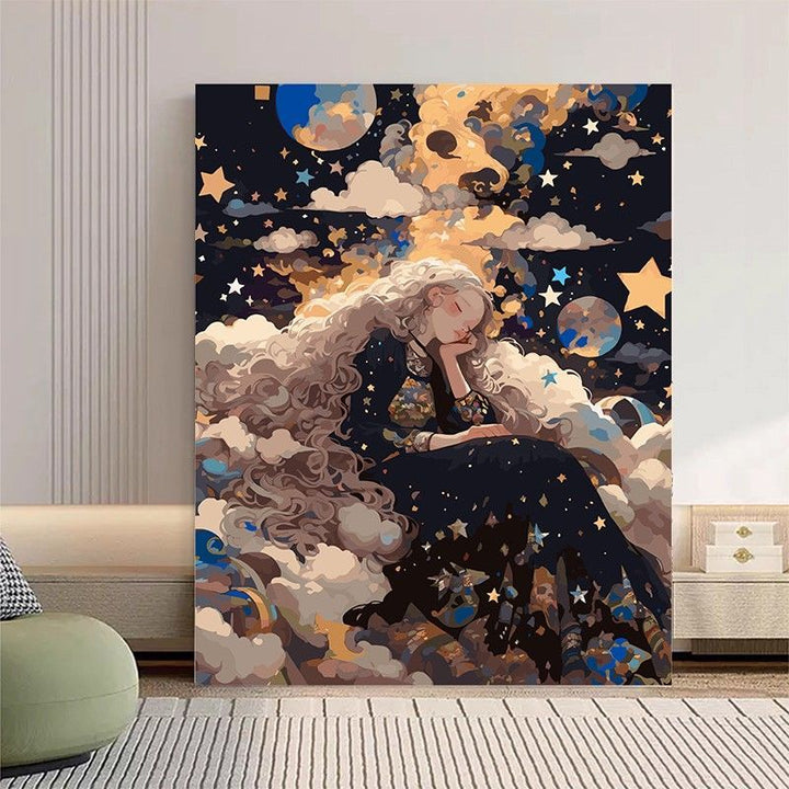 Cozy Home Illustration Canvas Art Stornfield