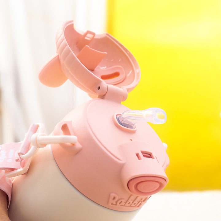 Ladies Insulated Water Bottle with Cute Bunny Design Stornfield
