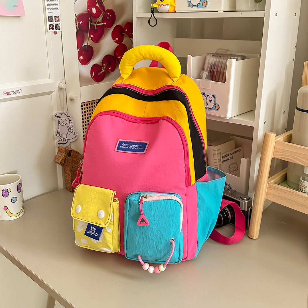 Colorful Multi-Pocket Backpack Stornfield