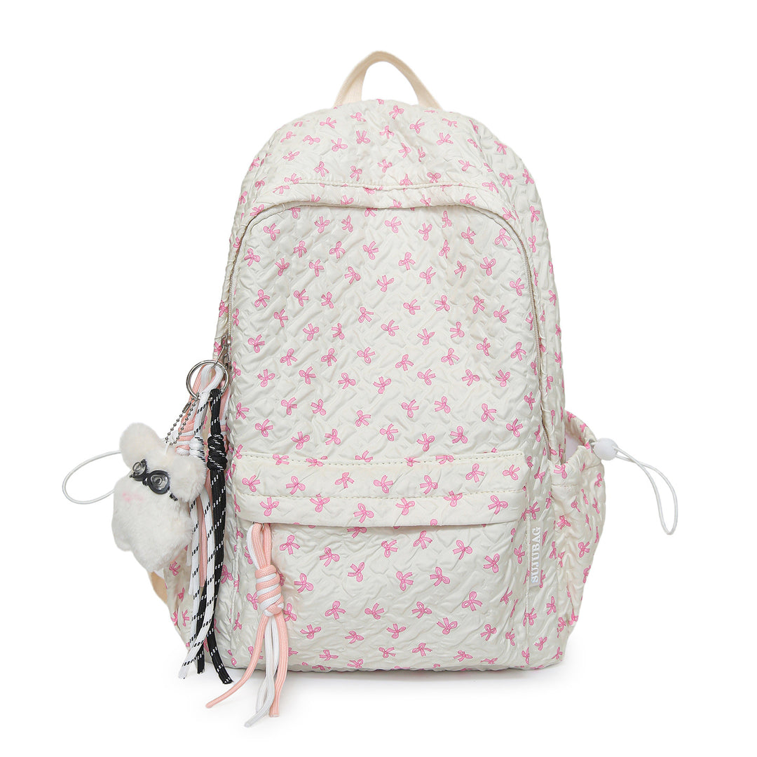 Quilted Floral Print Backpack Stornfield