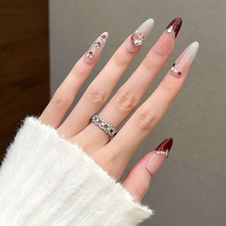 Decorative Glamour Press-On Nail Extensions Stornfield