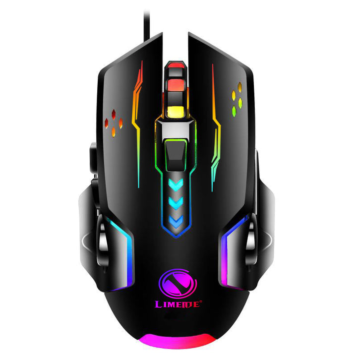 High-Precision RGB Gaming Mouse with Adjustable DPI Stornfield