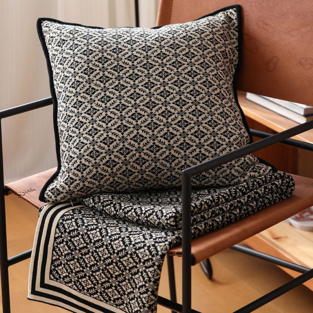 Decorative Knit Blanket