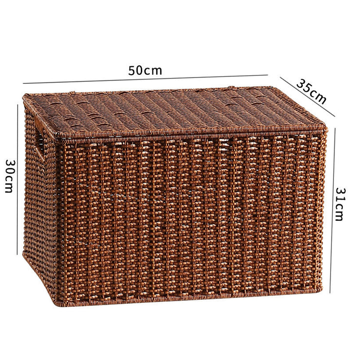 Woven Storage Chest with Built-in Handles Stornfield