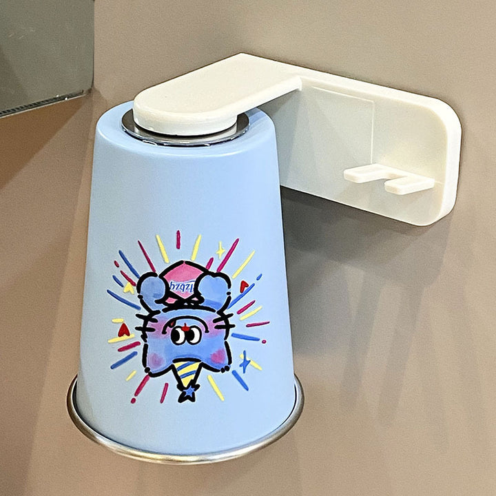 Wall cup holder with creative animal design Stornfield