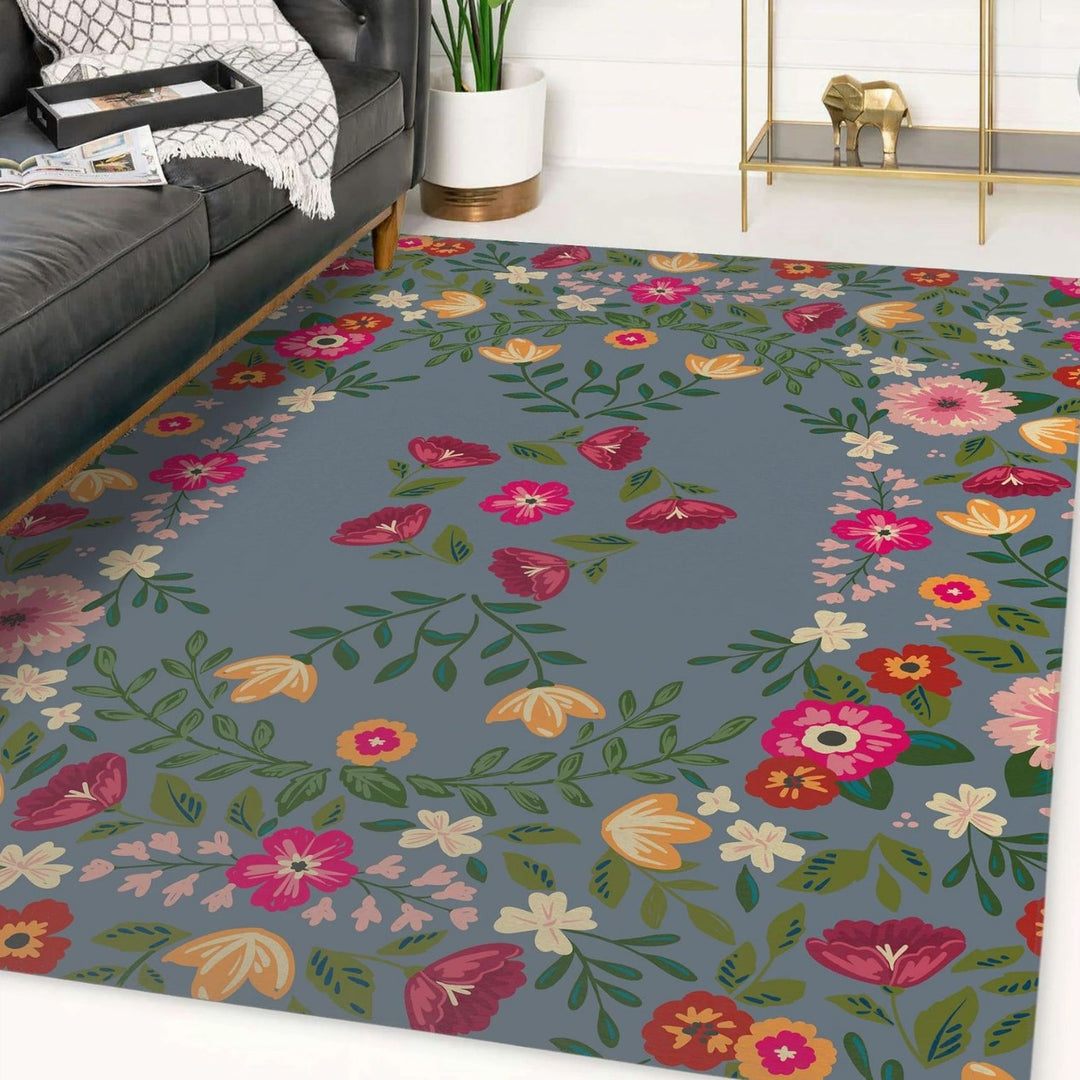 Floral Patterned Area Rug Stornfield
