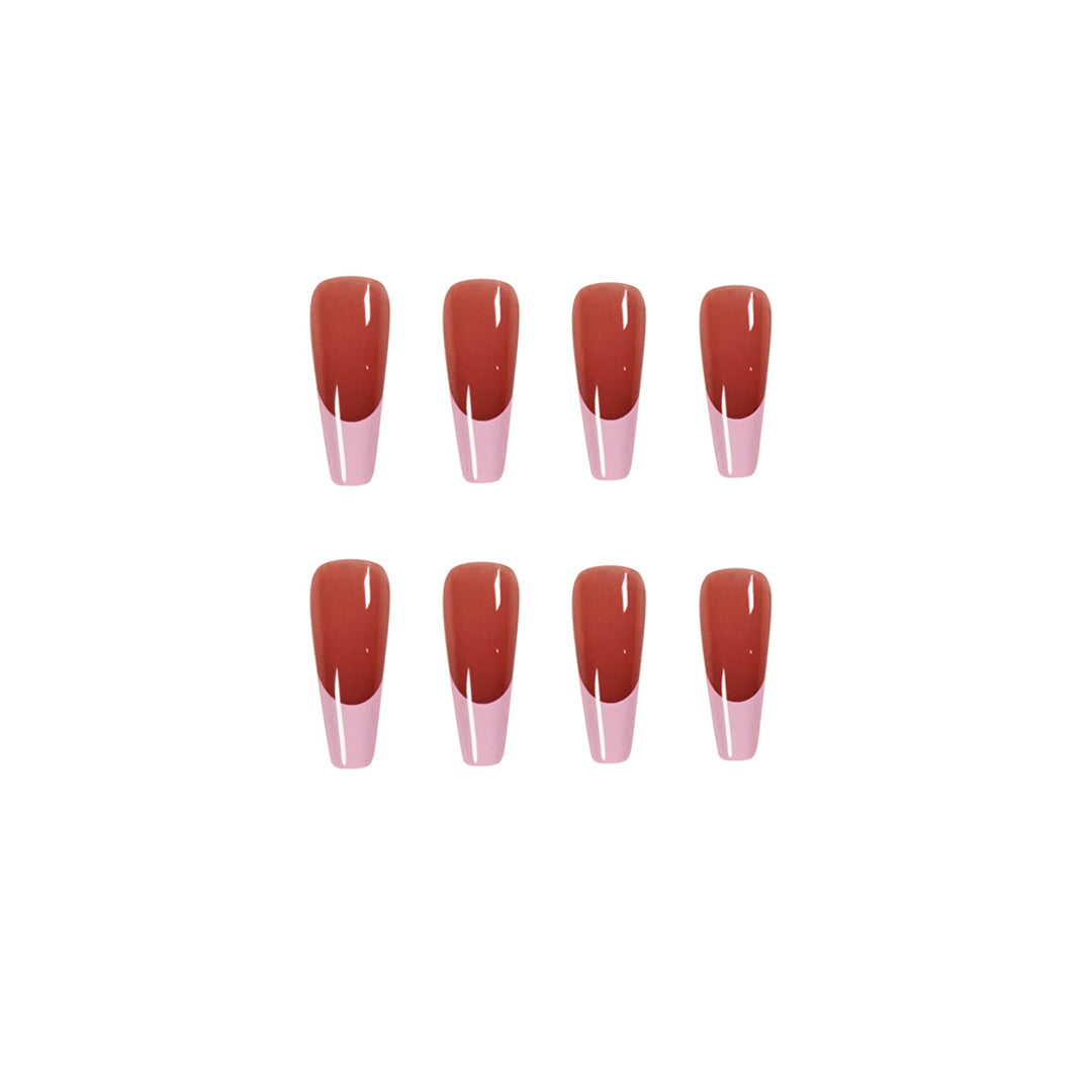 Artificial acrylic nails with elegant gradient Stornfield