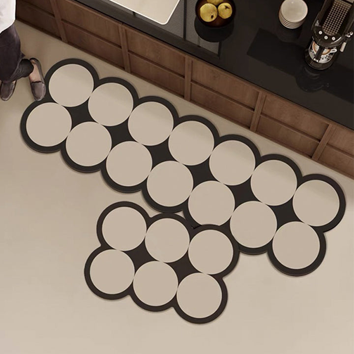 Contemporary Abstract Kitchen Mat