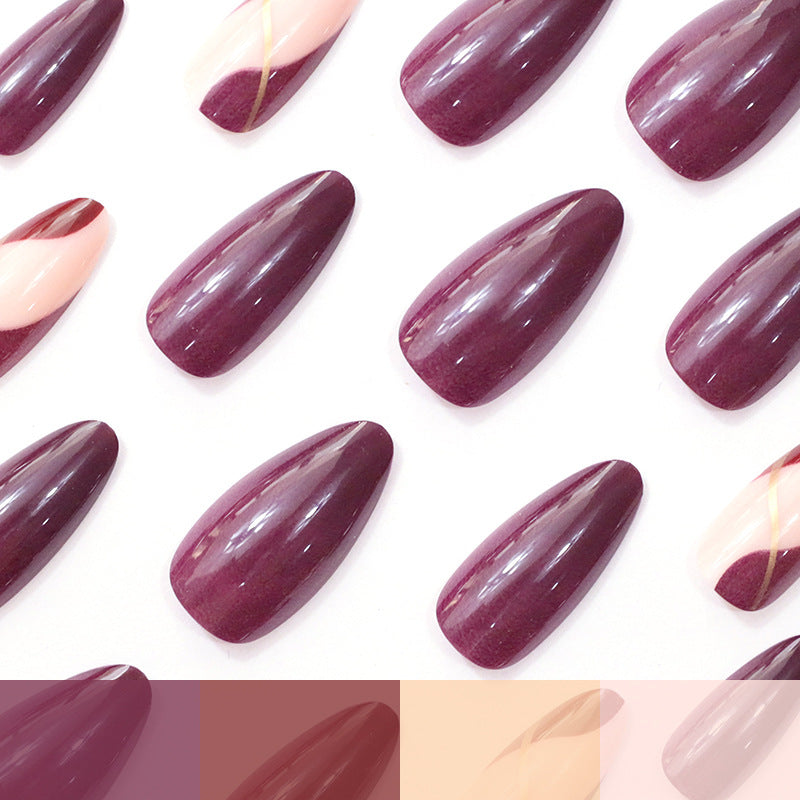 Elegant Gradient Nail Art Finger Design Stornfield