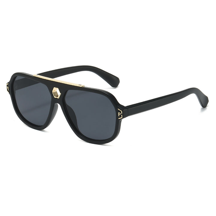 Statement Geometric Shield Sunglasses Stornfield