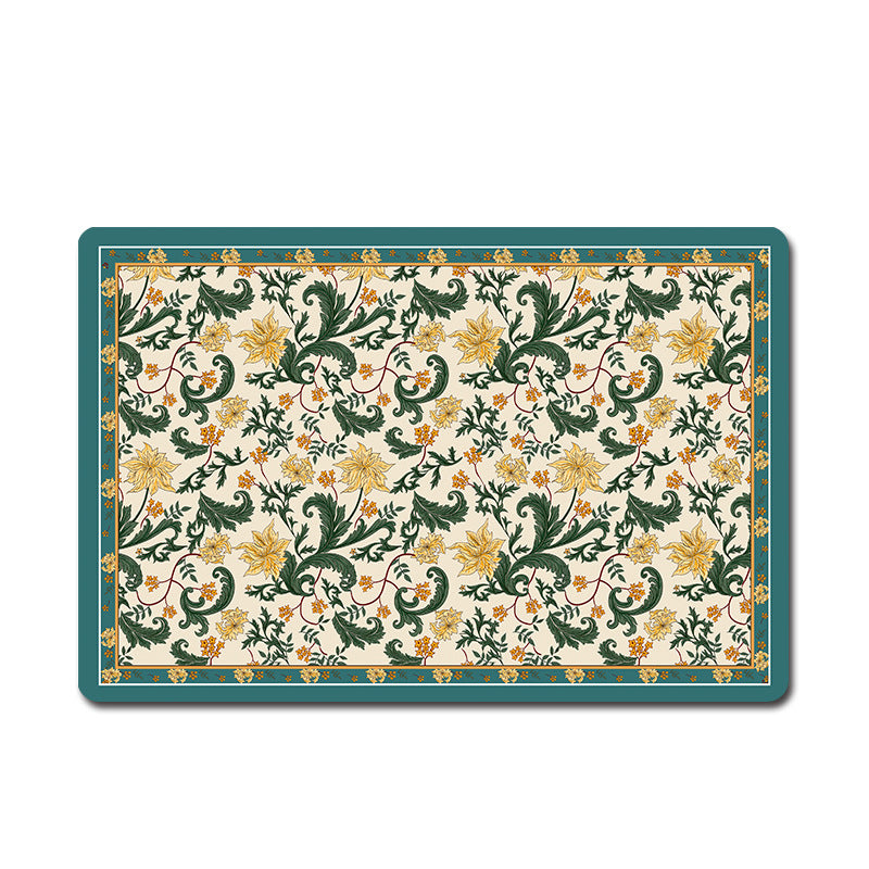 Geometric Pattern Decorative Floor Mat Stornfield