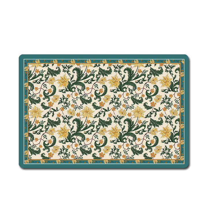 Geometric Pattern Decorative Floor Mat Stornfield