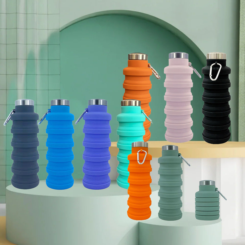 Ladies Foldable Silicone Water Bottle Stornfield