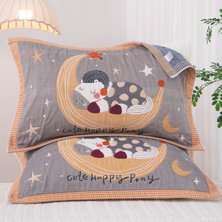 Women's pillowcase with cute horse motif Stornfield