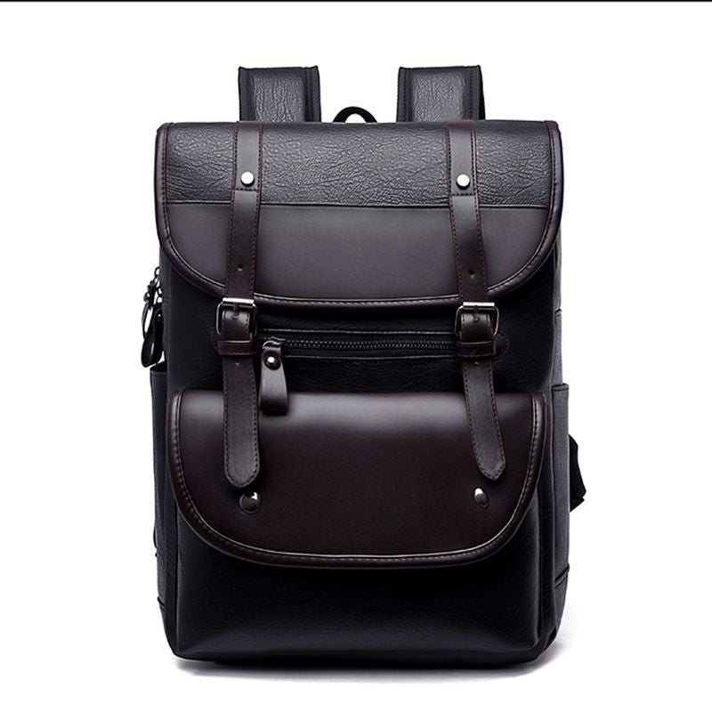 Backpack made of high-quality synthetic leather with multifunctional compartment system Stornfield