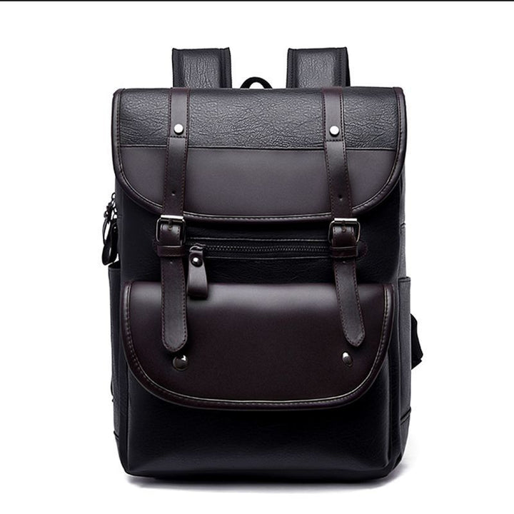 Backpack made of high-quality synthetic leather with multifunctional compartment system Stornfield