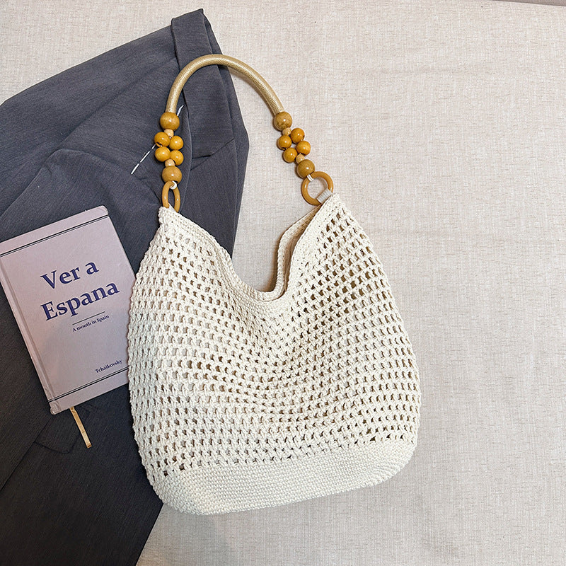 Bohemian Handcrafted Crochet Tote Bag