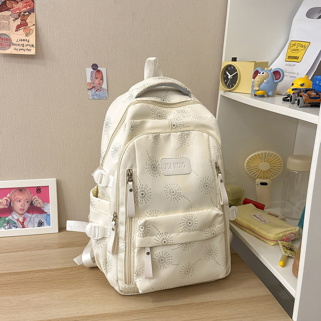 Floral-Printed Backpack with Adjustable Straps Stornfield
