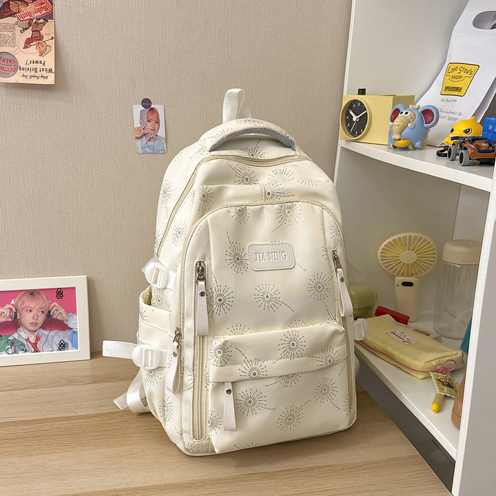 Floral-Printed Backpack with Adjustable Straps Stornfield