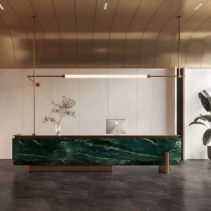 Modern Marble Reception Desk