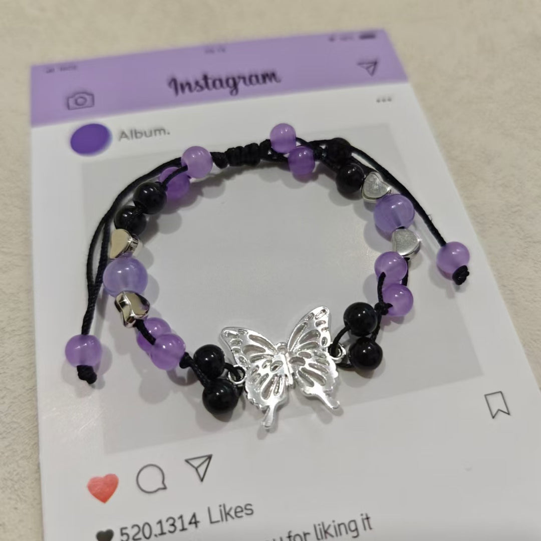 Butterfly Charm Adjustable Bracelet Stornfield