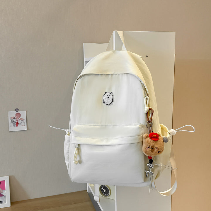 Casual Lightweight Backpack with Cute Character Charm Stornfield