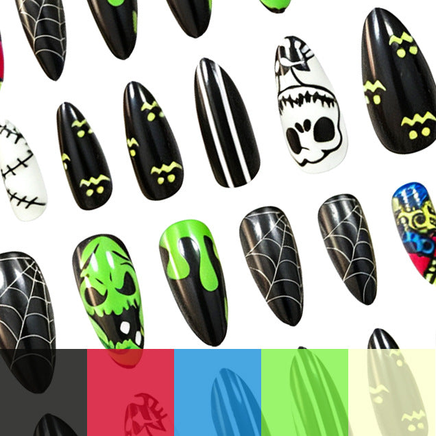 Halloween Inspired Nail Art Stornfield
