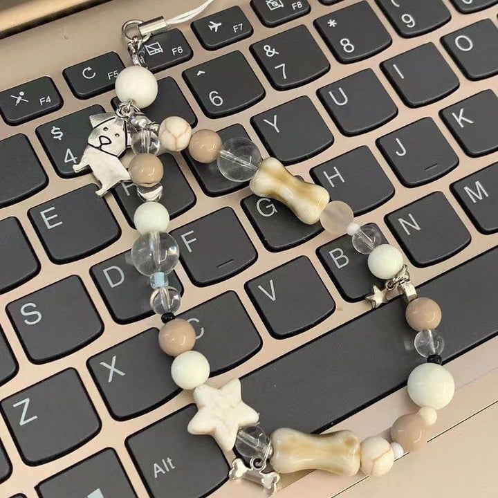 Dog-Themed Charm Beaded Bracelet Stornfield