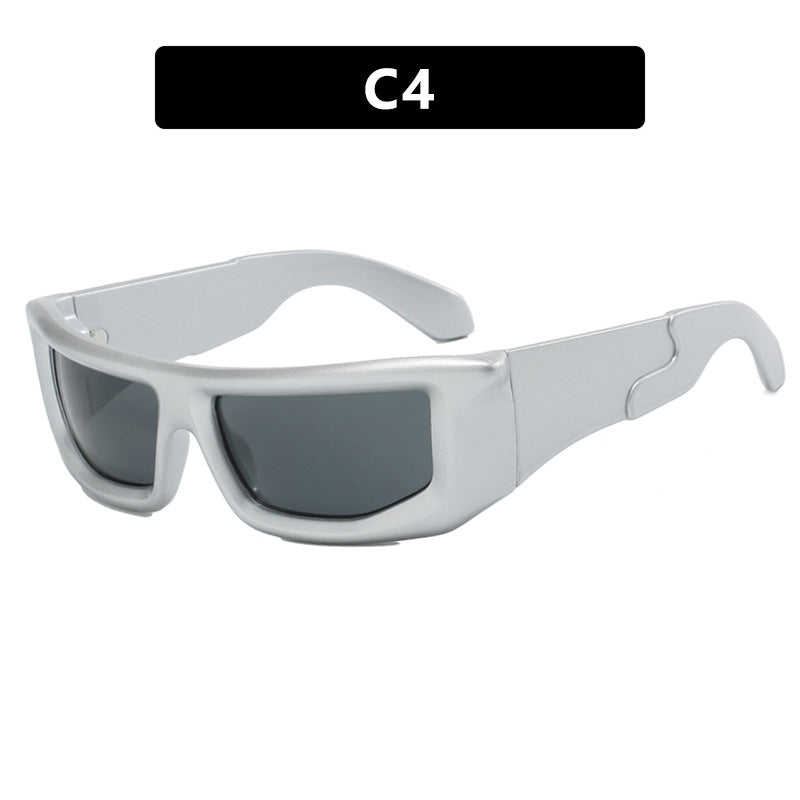 Women's sporty sunglasses with wide frame and polarized lenses Stornfield