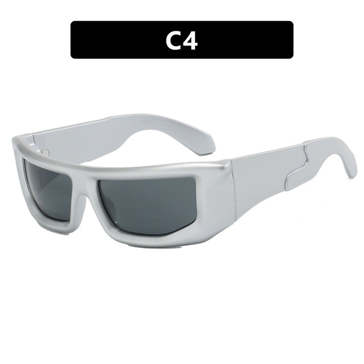 Women's sporty sunglasses with wide frame and polarized lenses Stornfield